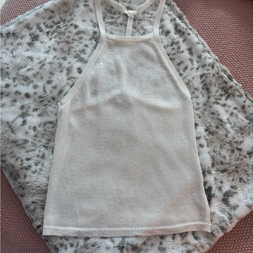 Guess Ivory Knit Camisole